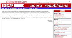 Desktop Screenshot of cicerorepublicans.com